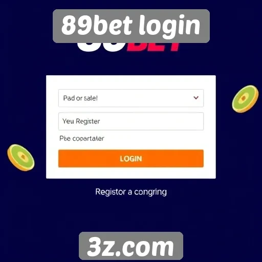 Registro simplificado no site 89bet login